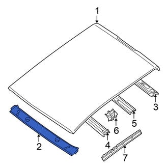 Nissan OE - Front Roof Header Panel