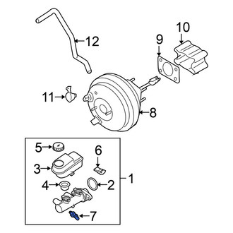 Nissan OE - Brake Fluid Pressure Sensor