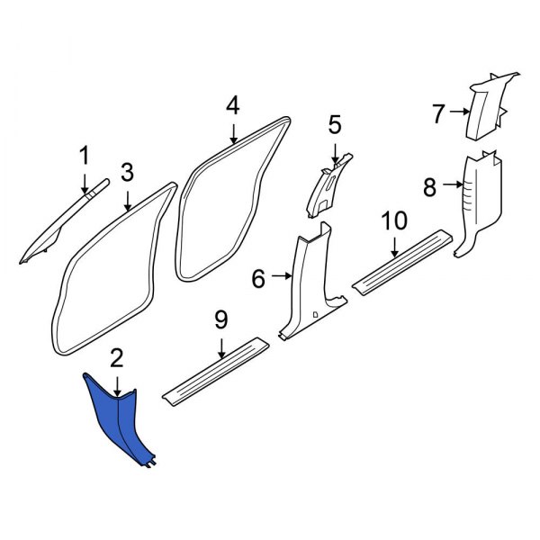 Kick Panel Trim