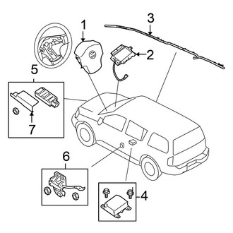 Nissan OE - Restraint Systems - Air Bag Components