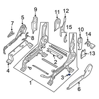 Nissan OE - Right Seat Adjuster Washer