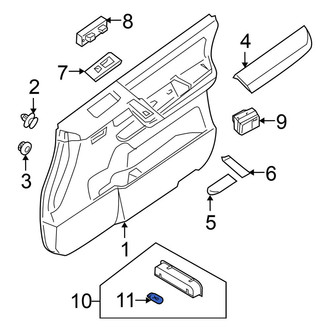 Nissan OE - Front Courtesy Light Bulb