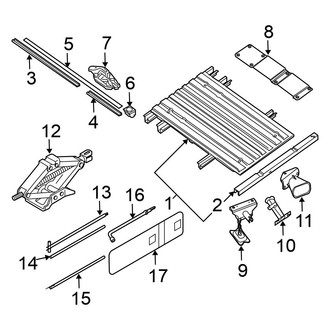 Nissan OE - Pick Up Box - Floor (5.5' & 6.5' Box)
