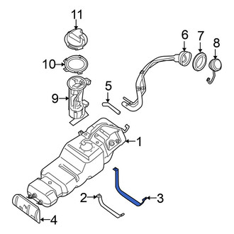 Nissan OE - Rear Fuel Tank Strap