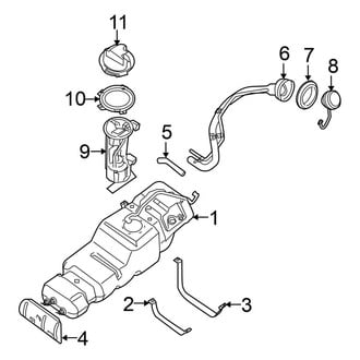 Nissan OE - Fuel System Components