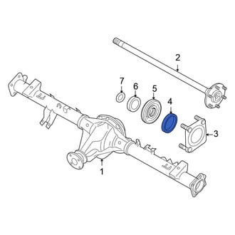 Nissan OE - Rear Drive Axle Shaft Seal
