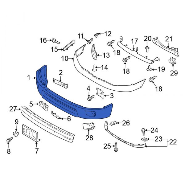 Bumper Face Bar