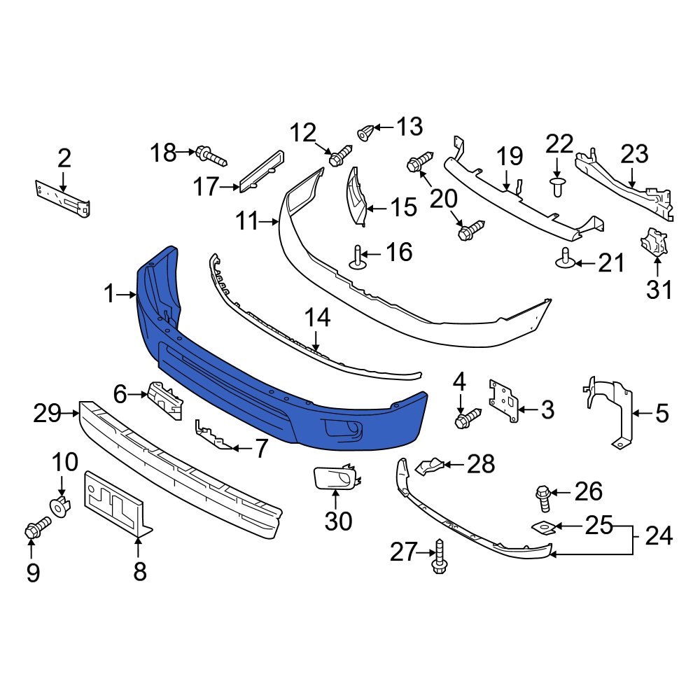 nissan-oe-62022ez40a-front-bumper-face-bar