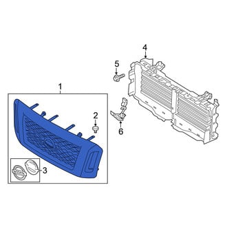 Nissan OE - Front Upper Grille