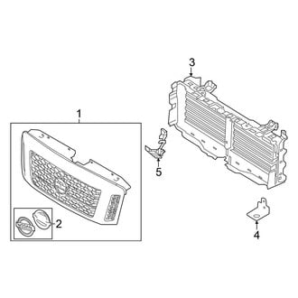 Nissan OE - Grille & Components