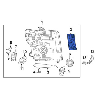 Nissan OE - Left Headlight Bracket