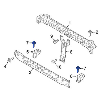 Nissan OE - Radiator Support Tie Bar Bolt