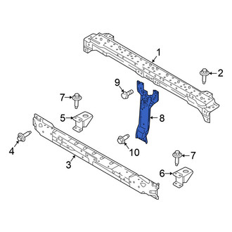 Nissan OE - Front Hood Latch Support
