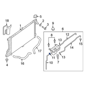 Nissan OE - Radiator Hose Clamp