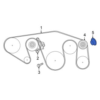 Nissan titan 2025 serpentine belt