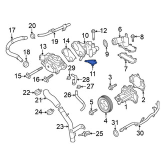 Nissan OE - Engine Coolant Thermostat Housing Gasket