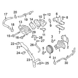 Nissan OE - Cooling - Water Pump