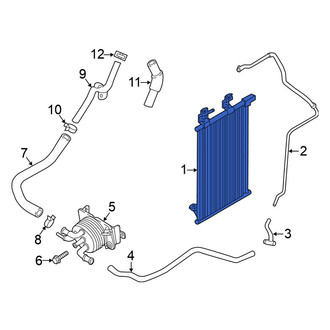 Nissan OE - Automatic Transmission Oil Cooler