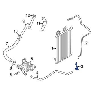 Nissan OE - Automatic Transmission Oil Cooler Hose