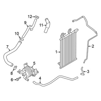 Nissan OE - Cooling - Trans Oil Cooler