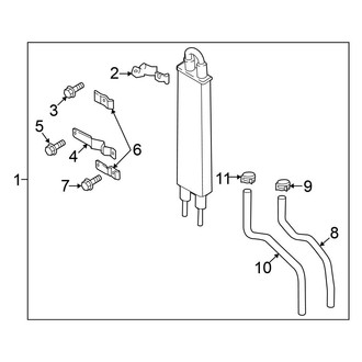 Nissan OE - Cooling - Power Steering Oil Cooler (5.6L)