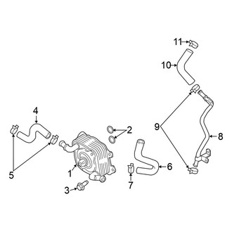 Nissan OE - Cooling - Oil Cooler