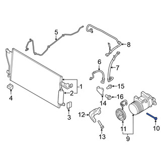 Nissan OE - Rear Upper A/C Compressor Bolt