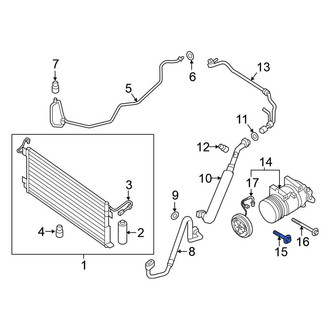 Nissan OE - Lower A/C Compressor Bolt