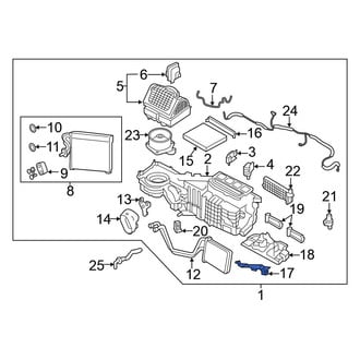 Nissan OE - HVAC Unit Case Cover