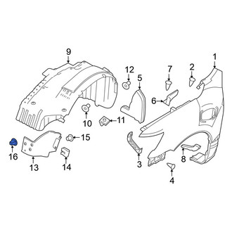 Nissan OE - Fender Liner Grommet