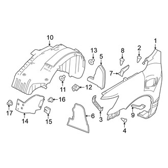 Nissan OE - Fender & Components