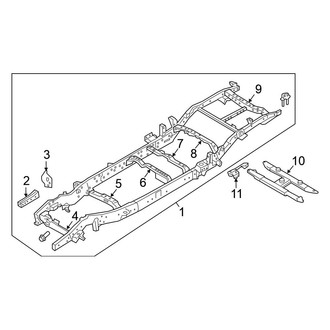 Nissan OE - Frame & Components (Frame & Crossmembers)