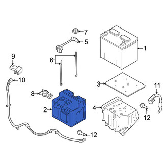 Nissan OE - Battery Cover