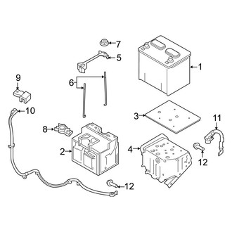 Nissan OE - Electrical - Battery (5.0L)