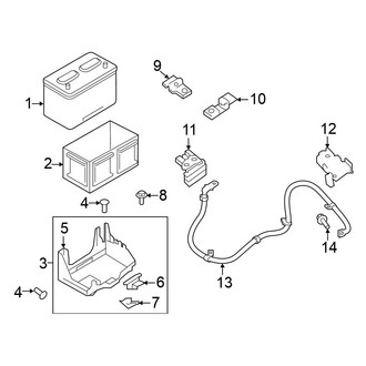 Nissan OE - Electrical - Battery (Crew Cab)