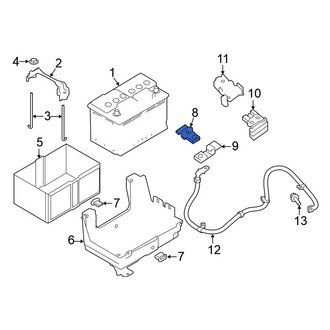 Nissan OE - Battery Cable Terminal End