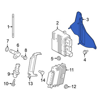 Nissan OE - Diesel Glow Plug Controller Bracket