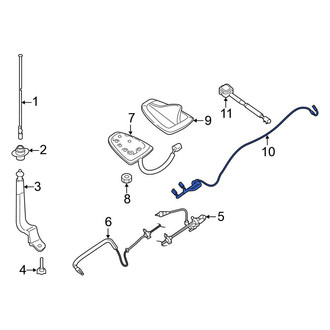 Nissan OE - Upper Antenna Cable