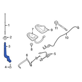 Nissan OE - Radio Antenna Assembly