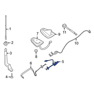 Nissan OE - Upper Antenna Cable