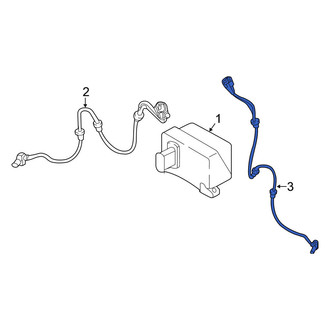Nissan OE - Rear Right ABS Wheel Speed Sensor