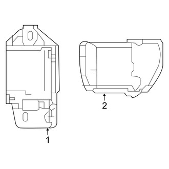 Nissan OE - Electrical Components (Blind Spot Detection), (Single Cab)