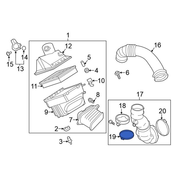 Engine Air Duct Clamp