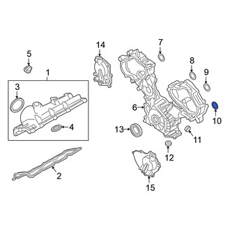 Nissan OE - Engine Timing Cover O-Ring
