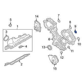 Nissan OE - Engine Timing Cover O-Ring