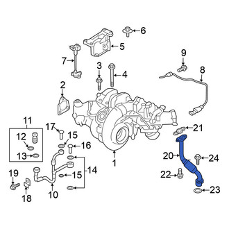 Nissan OE - Turbocharger Oil Line