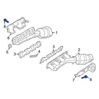 Nissan OE - Exhaust Manifold Heat Shield Bolt