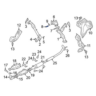 Nissan OE - Exhaust Pipe Stud