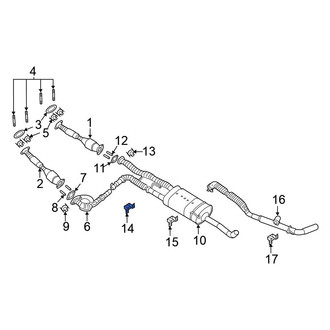Nissan OE - Exhaust System Hanger