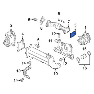 Nissan OE - Exhaust Gas Recirculation (EGR) Valve Gasket